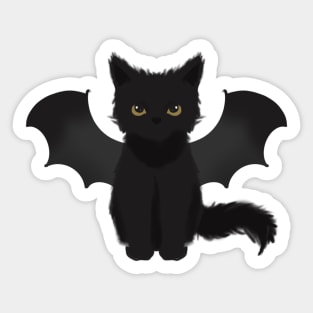 Bat cat Sticker